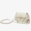 BE9A9380 Niche Design Soft Leather Peach Heart Buckle Bag