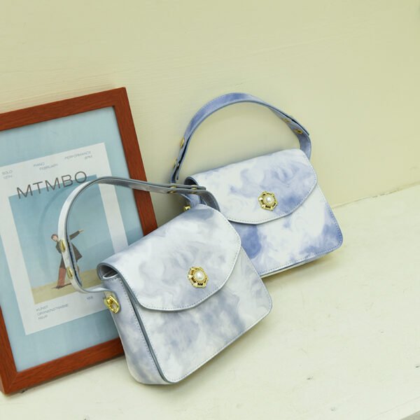 Summer New Personality Small Square Bag Casual Fashion One-Shoulder Underarm Bag Fashion Trend Simple Crossbody Handbag