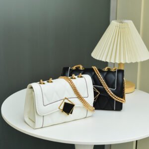 DSC_3474_1 Black Diamond Bag For Women Summer Fashion All-Match Chain Shoulder Bag Temperament Crossbody Handbag