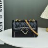 DSC_3479_1 Black Diamond Bag For Women Summer Fashion All-Match Chain Shoulder Bag Temperament Crossbody Handbag