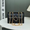 DSC_3480_1 Black Diamond Bag For Women Summer Fashion All-Match Chain Shoulder Bag Temperament Crossbody Handbag