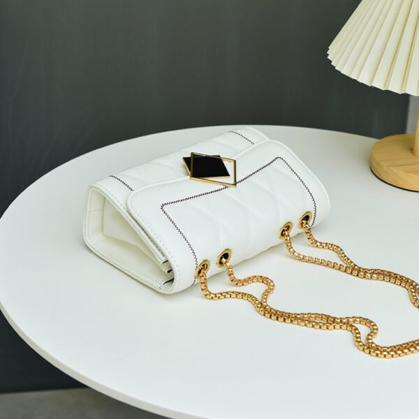 DSC_3496_1 Black Diamond Bag For Women Summer Fashion All-Match Chain Shoulder Bag Temperament Crossbody Handbag