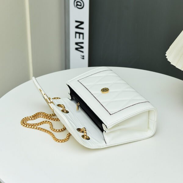 DSC_3501_1 Black Diamond Bag For Women Summer Fashion All-Match Chain Shoulder Bag Temperament Crossbody Handbag