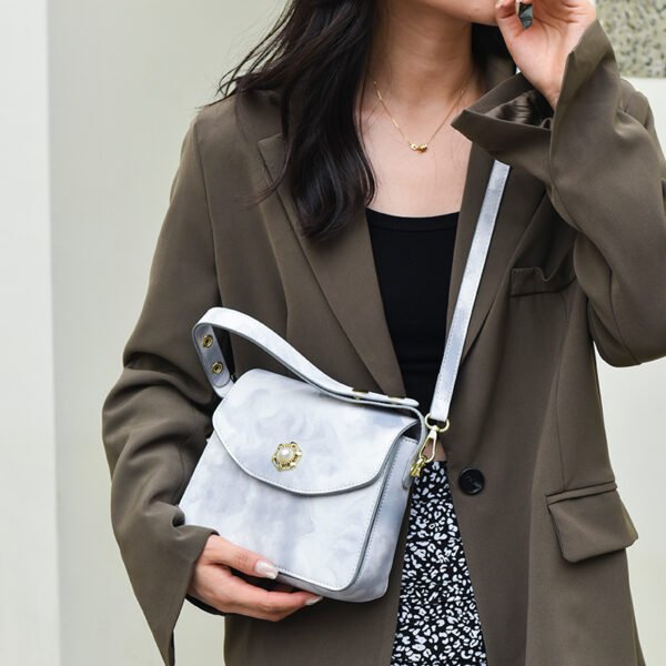 Summer New Personality Small Square Bag Casual Fashion One-Shoulder Underarm Bag Fashion Trend Simple Crossbody Handbag