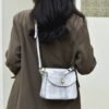 Summer New Personality Small Square Bag Casual Fashion One-Shoulder Underarm Bag Fashion Trend Simple Crossbody Handbag