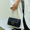 DSC_3594_1 Black Diamond Bag For Women Summer Fashion All-Match Chain Shoulder Bag Temperament Crossbody Handbag