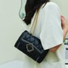 DSC_3595_1 Black Diamond Bag For Women Summer Fashion All-Match Chain Shoulder Bag Temperament Crossbody Handbag