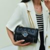 DSC_3596_1 Black Diamond Bag For Women Summer Fashion All-Match Chain Shoulder Bag Temperament Crossbody Handbag