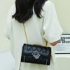 DSC_3599_1 Black Diamond Bag For Women Summer Fashion All-Match Chain Shoulder Bag Temperament Crossbody Handbag