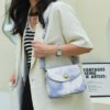 Summer New Personality Small Square Bag Casual Fashion One-Shoulder Underarm Bag Fashion Trend Simple Crossbody Handbag