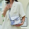 Summer New Personality Small Square Bag Casual Fashion One-Shoulder Underarm Bag Fashion Trend Simple Crossbody Handbag