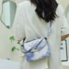 Summer New Personality Small Square Bag Casual Fashion One-Shoulder Underarm Bag Fashion Trend Simple Crossbody Handbag