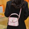 Summer New Personality Small Square Bag Casual Fashion One-Shoulder Underarm Bag Fashion Trend Simple Crossbody Handbag