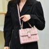 Diamond Chain Bag Niche High-End Plaid Small Square Bag Shoulder Messenger Bag