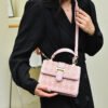 Diamond Chain Bag Niche High-End Plaid Small Square Bag Shoulder Messenger Bag