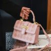 Diamond Chain Bag Niche High-End Plaid Small Square Bag Shoulder Messenger Bag