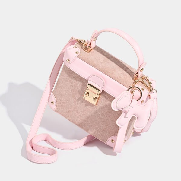 Small luxury high-value fashion box bag shoulder crossbody small square bag