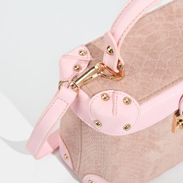 Small luxury high-value fashion box bag shoulder crossbody small square bag