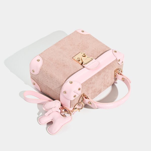 Small luxury high-value fashion box bag shoulder crossbody small square bag