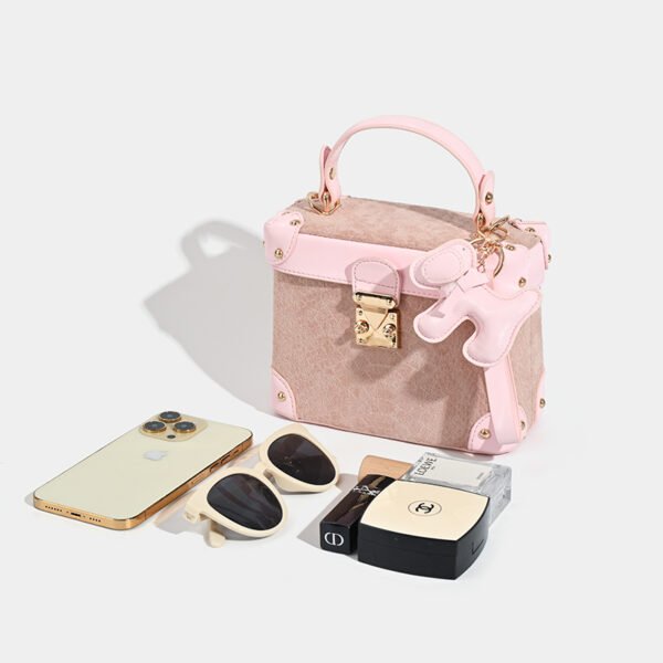 Small luxury high-value fashion box bag shoulder crossbody small square bag