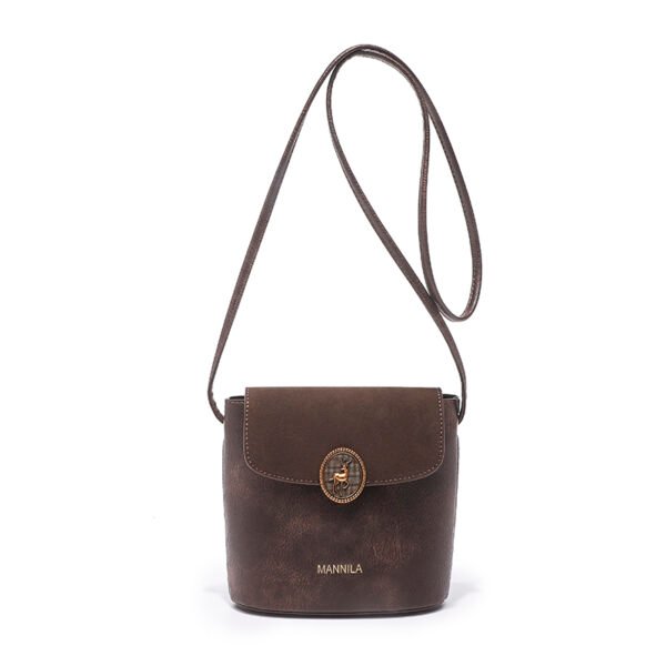 Spring Retro Suede Messenger Bag