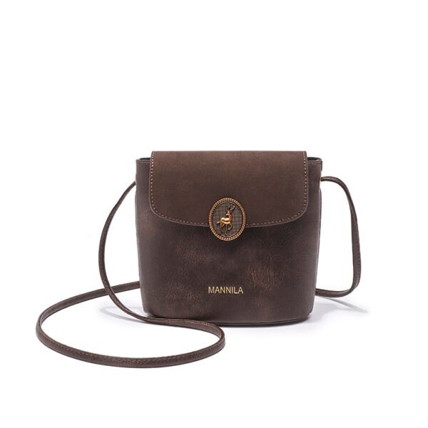 Spring Retro Suede Messenger Bag