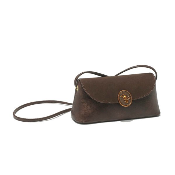 IMG_0455 Niche design retro baguette underarm bag women's shoulder bag fashionable and versatile crossbody women's bag