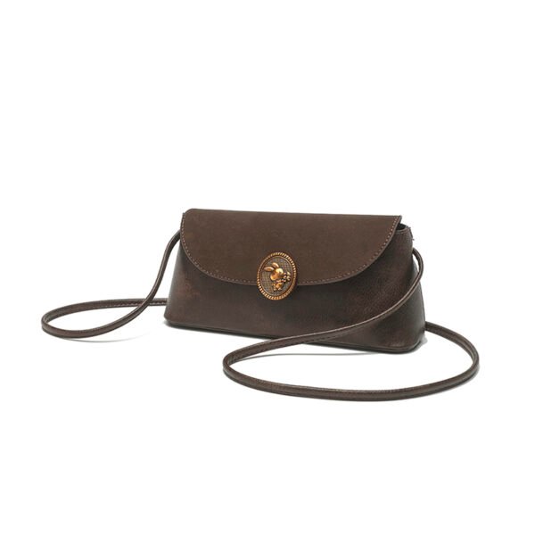 IMG_0457 Niche design retro baguette underarm bag women's shoulder bag fashionable and versatile crossbody women's bag