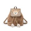 Plush Duffy Bear Contrast Color Backpack Casual Cartoon Large Capacity Schoolbag Strawberry Bear Bear Bag