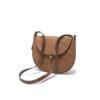 IMG_0590 Niche design high-quality texture crossbody crescent bag women's genuine leather underarm saddle bag