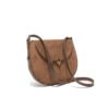 IMG_0591 Niche design high-quality texture crossbody crescent bag women's genuine leather underarm saddle bag