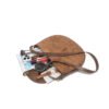 IMG_0596 Niche design high-quality texture crossbody crescent bag women's genuine leather underarm saddle bag