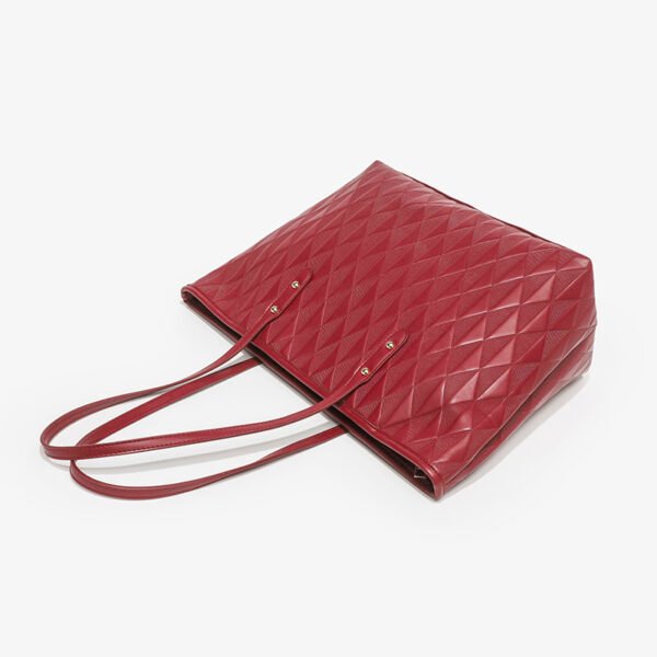 IMG_3448 High-Quality Textured Tote Bag Women Spring Fashion Underarm Bag Commuting Large Capacity Shoulder Bag