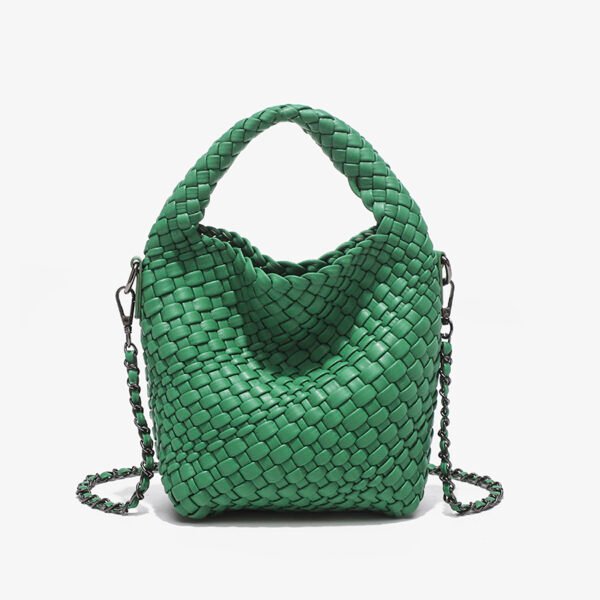 IMG_4574 PU Handmade Woven Bag