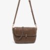 IMG_5161 Niche design high-end pleated bag 2025 new women's bag popular small square bag versatile simple shoulder messenger bag