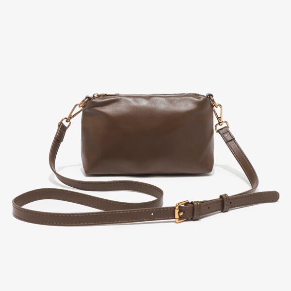 IMG_5165 Niche design high-end pleated bag 2025 new women's bag popular small square bag versatile simple shoulder messenger bag