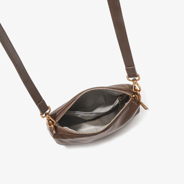 IMG_5166 Niche design high-end pleated bag 2025 new women's bag popular small square bag versatile simple shoulder messenger bag