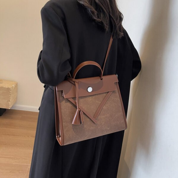 Large Capacity Bag Women Autumn/Winter Suede Shoulder Bag Fashion Trend Small Square Bag Handbag Tote Bag