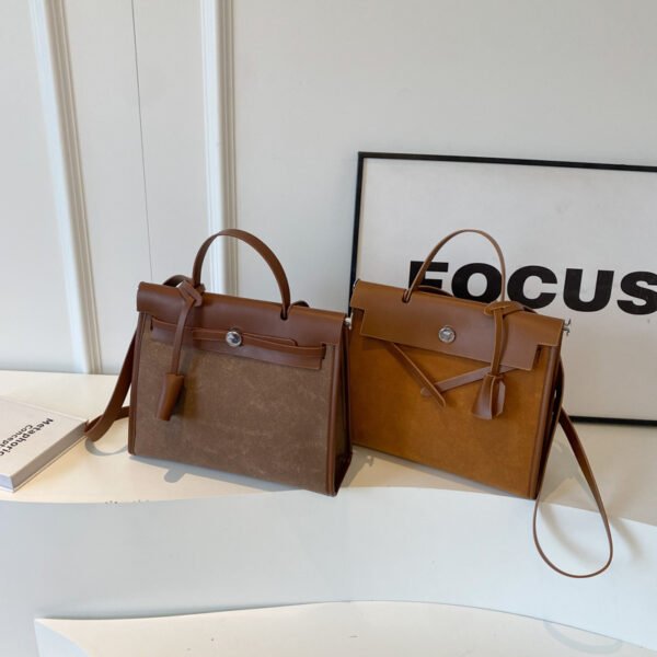 Large Capacity Bag Women Autumn/Winter Suede Shoulder Bag Fashion Trend Small Square Bag Handbag Tote Bag