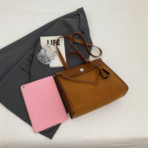 Large Capacity Bag Women Autumn/Winter Suede Shoulder Bag Fashion Trend Small Square Bag Handbag Tote Bag