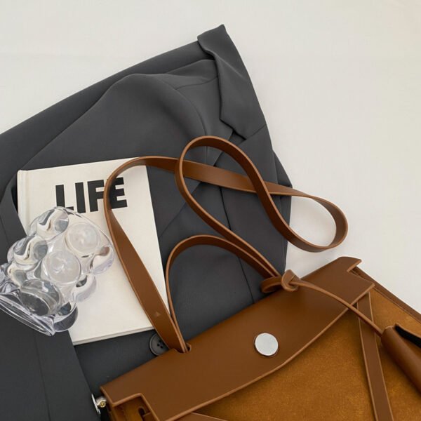 Large Capacity Bag Women Autumn/Winter Suede Shoulder Bag Fashion Trend Small Square Bag Handbag Tote Bag