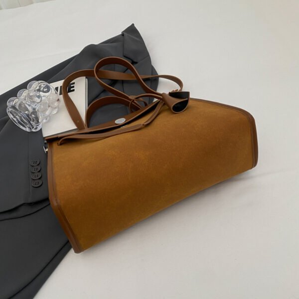 Large Capacity Bag Women Autumn/Winter Suede Shoulder Bag Fashion Trend Small Square Bag Handbag Tote Bag