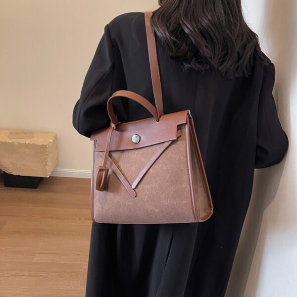 Large Capacity Bag Women Autumn/Winter Suede Shoulder Bag Fashion Trend Small Square Bag Handbag Tote Bag