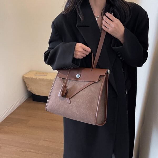 Large Capacity Bag Women Autumn/Winter Suede Shoulder Bag Fashion Trend Small Square Bag Handbag Tote Bag