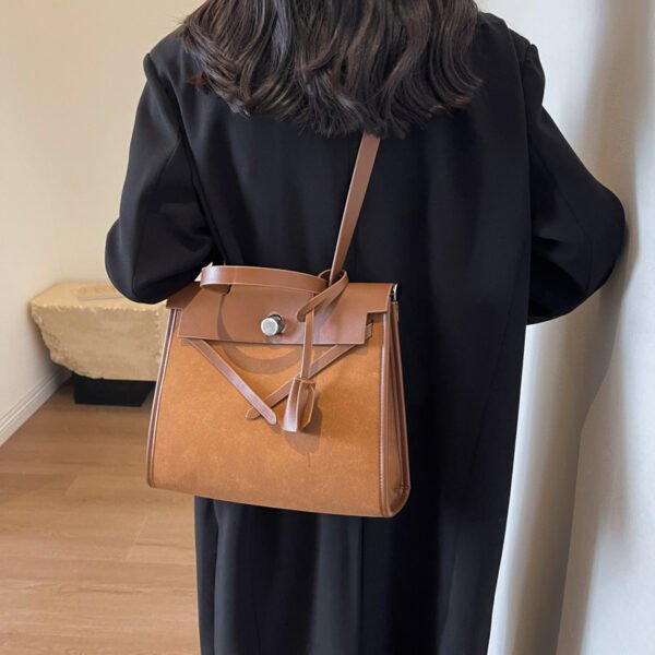 Large Capacity Bag Women Autumn/Winter Suede Shoulder Bag Fashion Trend Small Square Bag Handbag Tote Bag