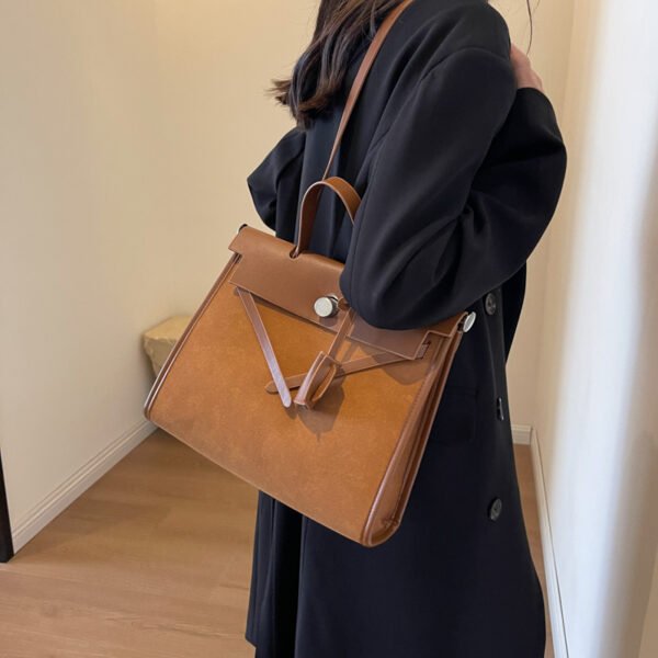 Large Capacity Bag Women Autumn/Winter Suede Shoulder Bag Fashion Trend Small Square Bag Handbag Tote Bag