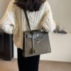 Large Capacity Bag Women Autumn/Winter Suede Shoulder Bag Fashion Trend Small Square Bag Handbag Tote Bag