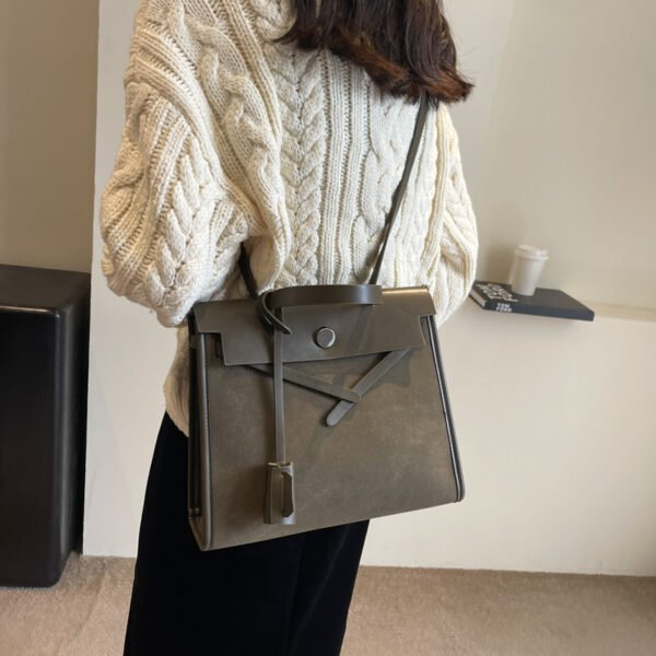Large Capacity Bag Women Autumn/Winter Suede Shoulder Bag Fashion Trend Small Square Bag Handbag Tote Bag
