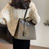 Large Capacity Bag Women Autumn/Winter Suede Shoulder Bag Fashion Trend Small Square Bag Handbag Tote Bag