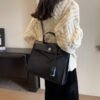 Large Capacity Bag Women Autumn/Winter Suede Shoulder Bag Fashion Trend Small Square Bag Handbag Tote Bag